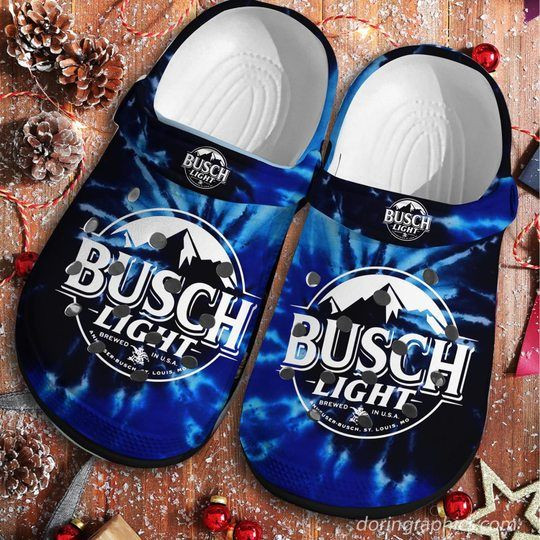 Busch Light Latte Cool Crocs Clog Shoes Stylish HU