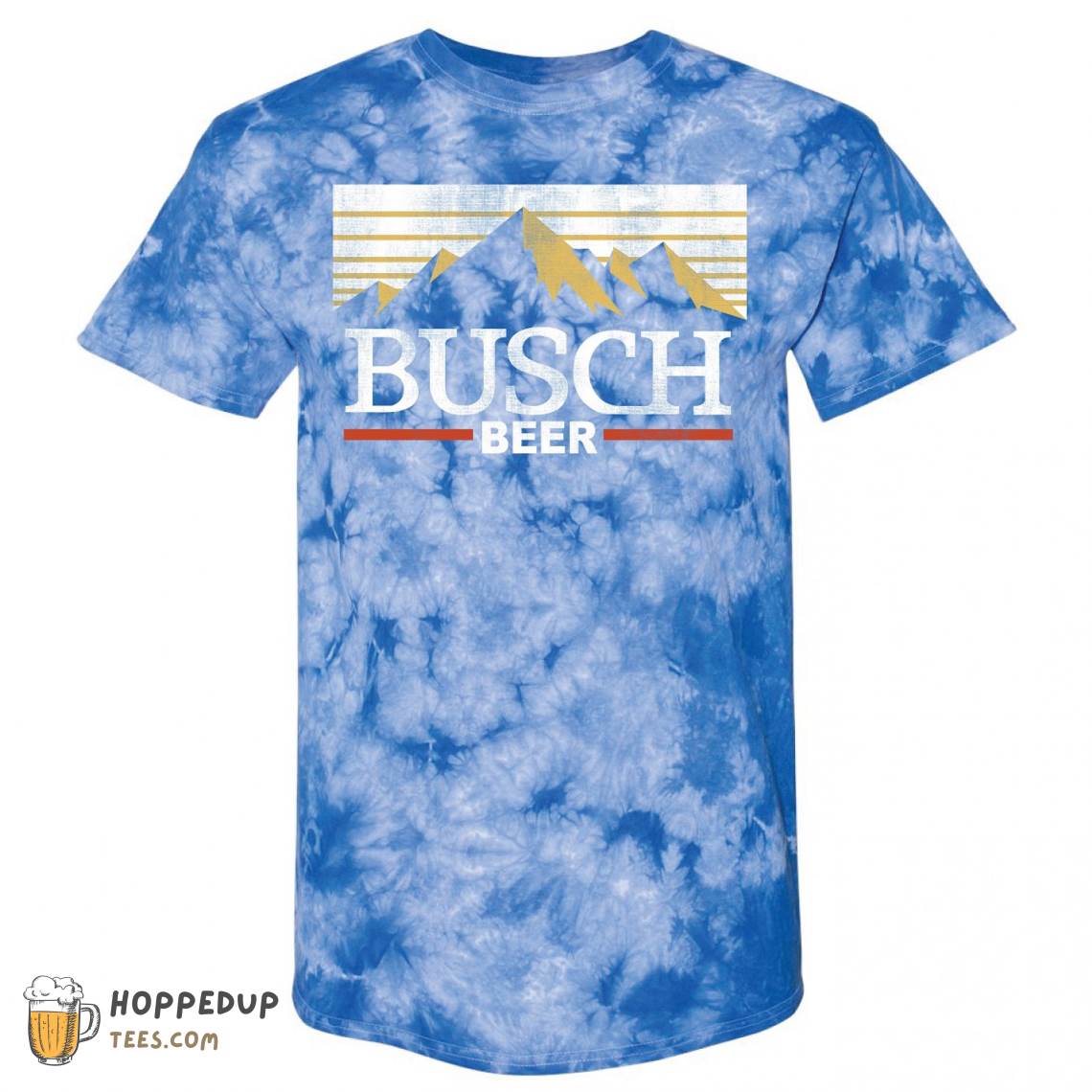 Busch Mountain Tie Dye Custom T-Shirts