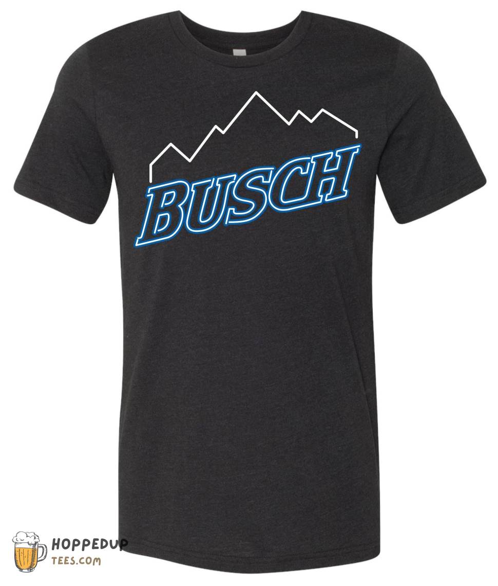 Busch Neon Mountain Men’s Vibrant Outdoor Lager Wear