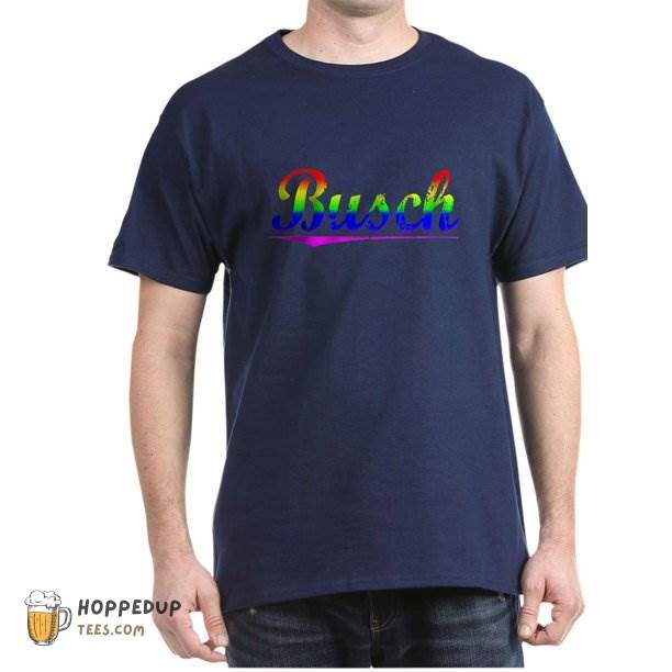 Busch Rainbow Dark Cotton T Shirt