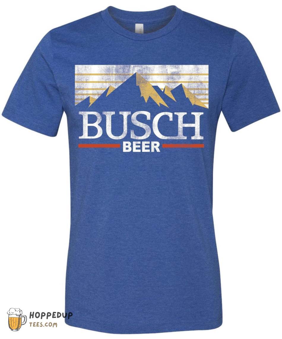 Busch Retro Mountain Custom T-Shirts