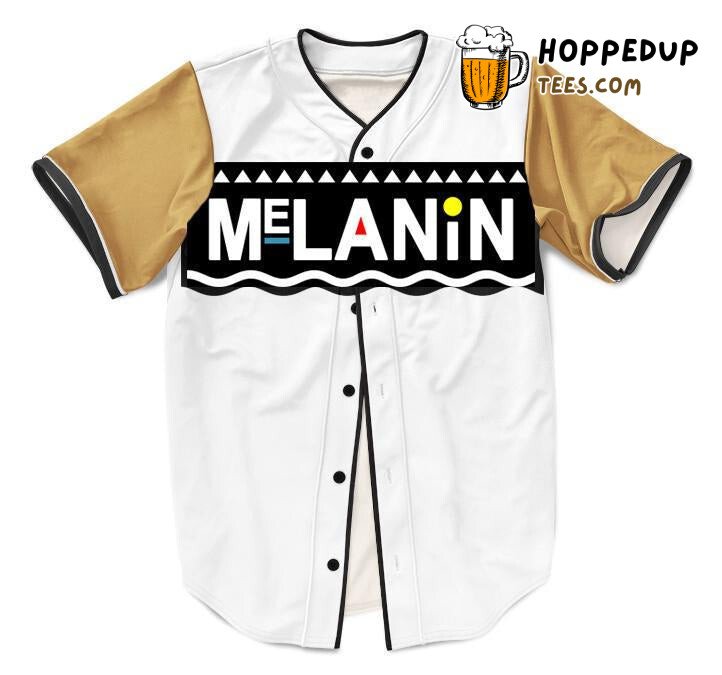 Butter Melanin Pride 3D Print Baseball Jersey Cultural Beauty