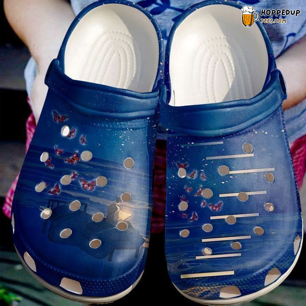 Butterfly A Million Dreams Themed Classic Comfortable Clogs Shoes Unique