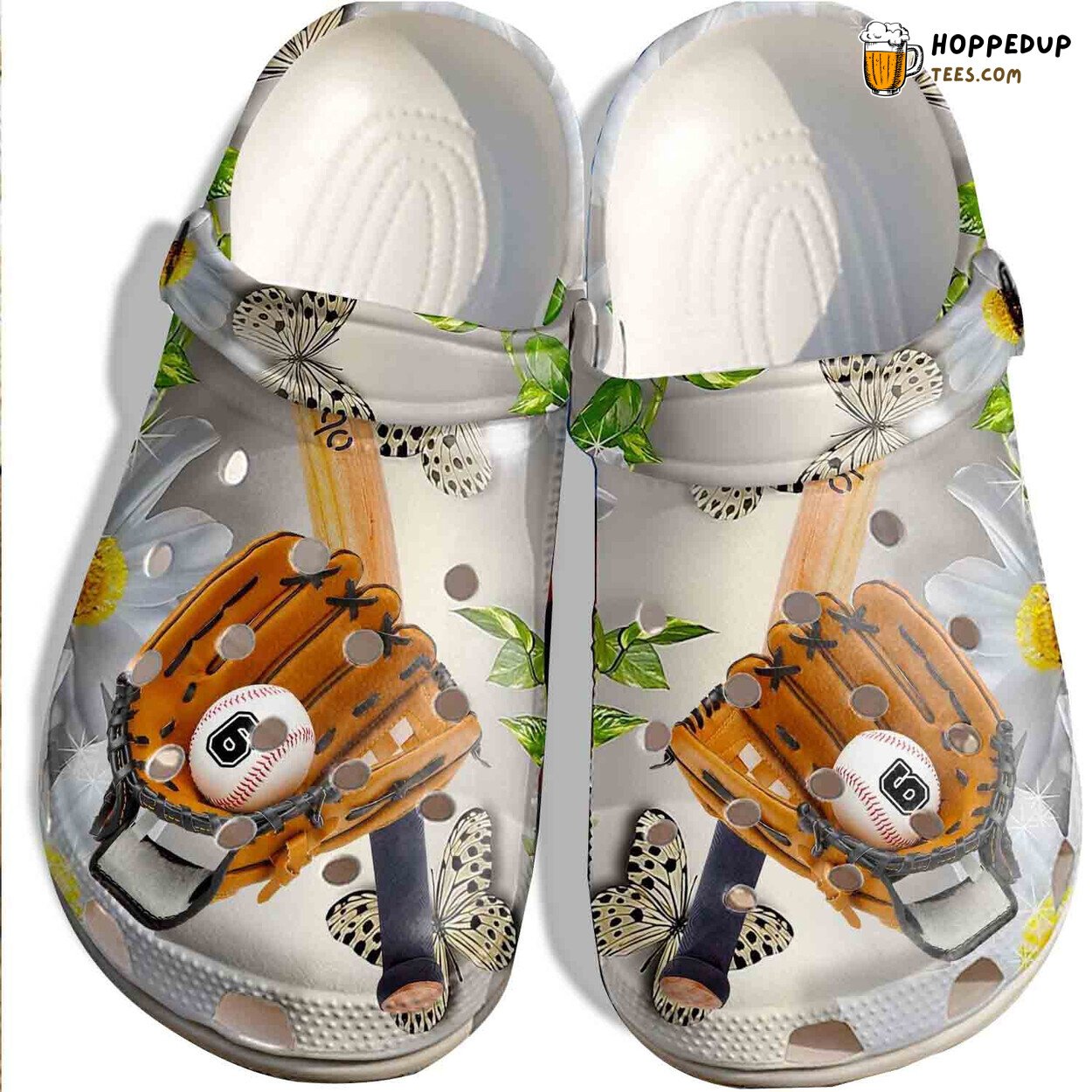 Butterfly Baseball Shoes for Batter Girl Baseball Equipment Themed Gift