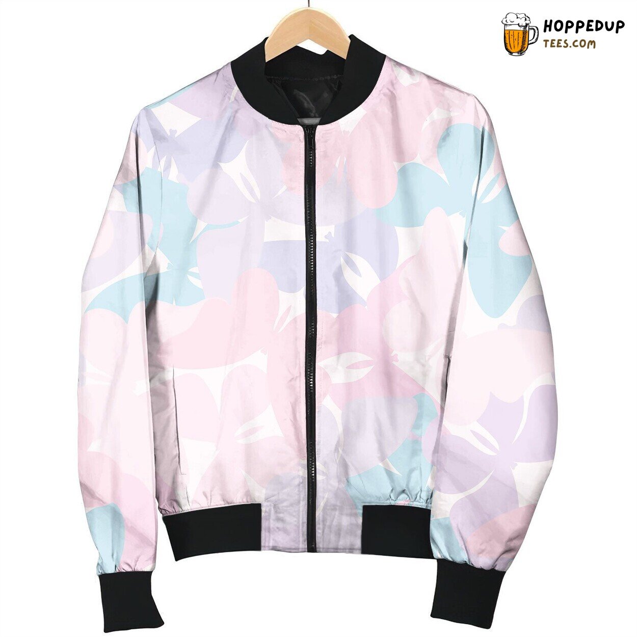Butterfly Seamless Repeat Patternv Bomber Jacket