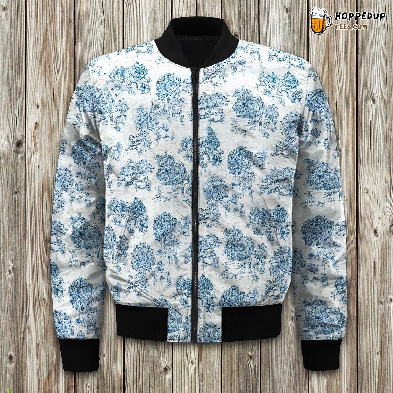 Calais City Inspiration Winter Bomber Jacket European Charm Fashion Touch