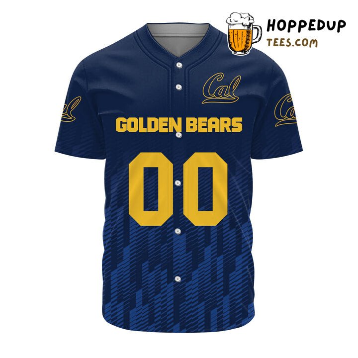 California Golden Bears Custom Blue Baseball Jersey Unisex Varsity Gear