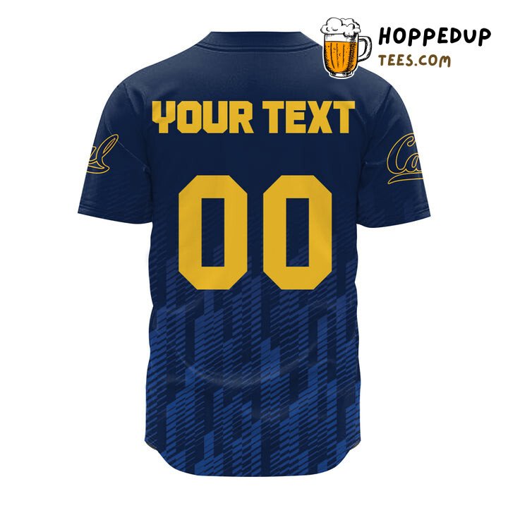 California Golden Bears Custom Blue Baseball Jersey Unisex Varsity Gear