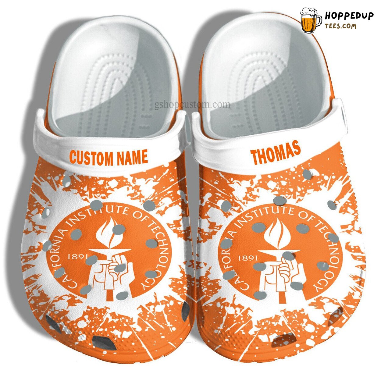 California Tech University Grad Gift Custom Croc Shoes Admission