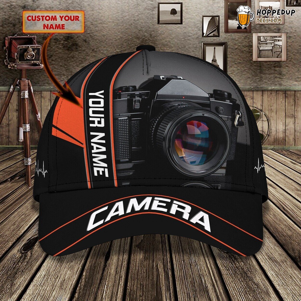 Camera Classic Design 3D Cap Unique Premium Edition Authentic Series