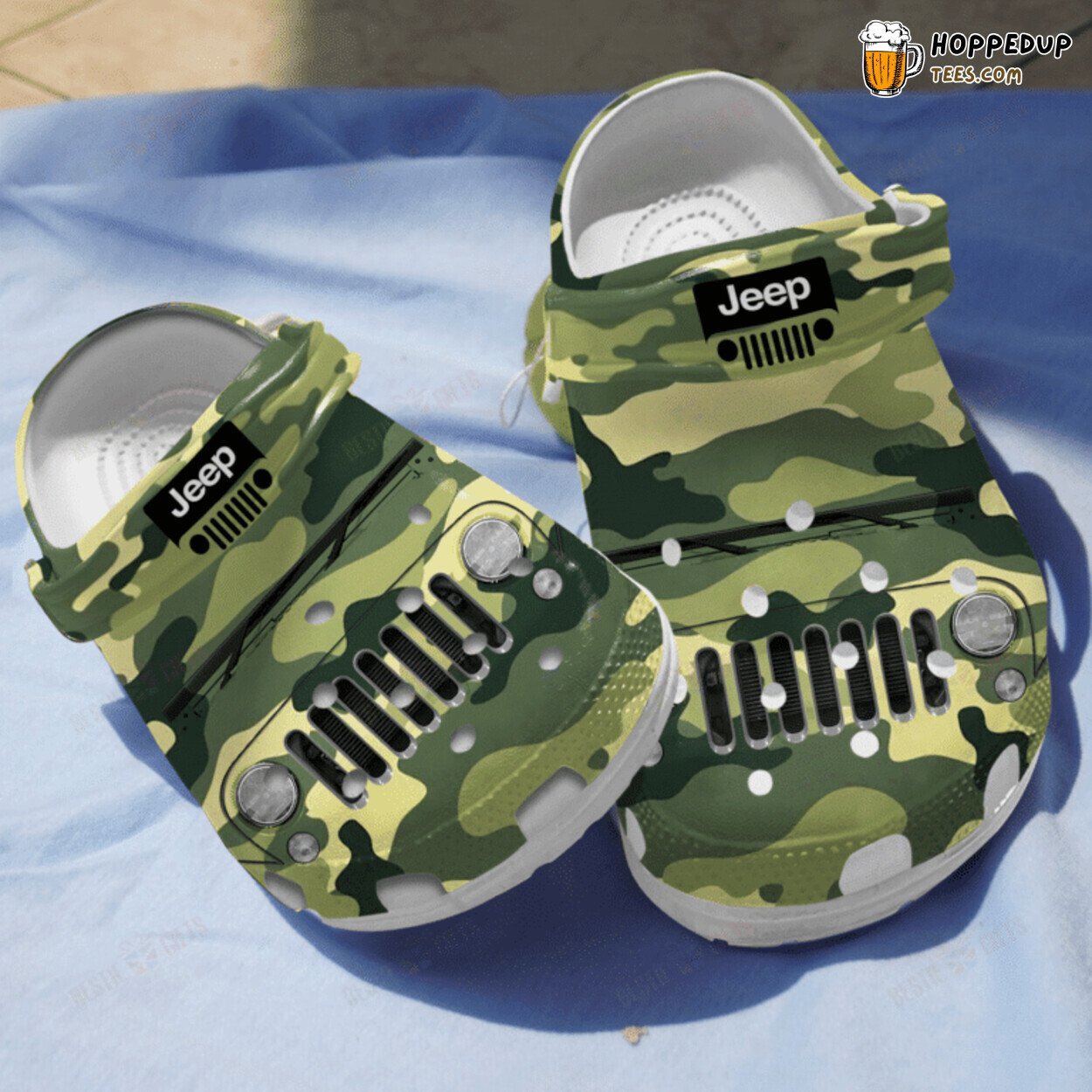 Camo Jeep Classic Gifts Men Son Grandpa Father Day Clogs