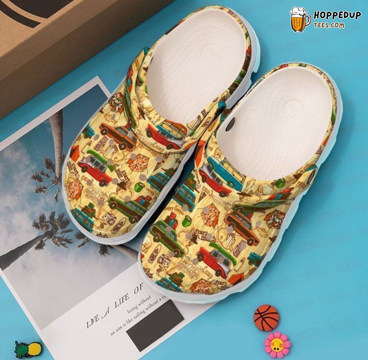 Camping Park Themed Classic Comfortable Clogs Shoes Outdoor Adventure Gift