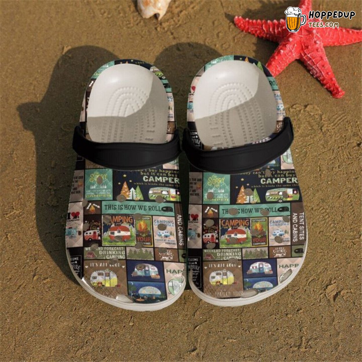 Camping This Is How We Roll Classic Design Comfortable Clogs Shoes