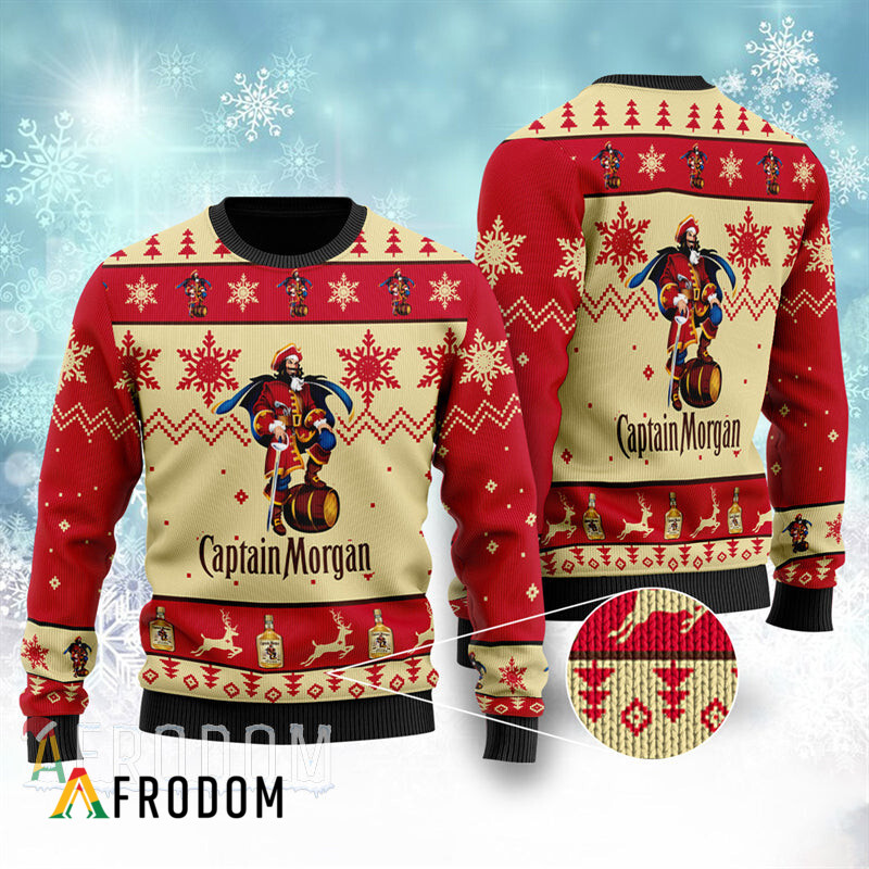 Captain Morgan Christmas Sweater HU