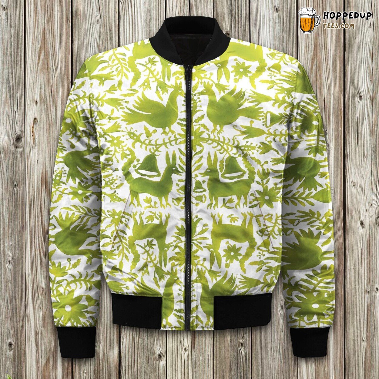 Captivating Blue Art Creation Bomber Jackets Winter Showcase