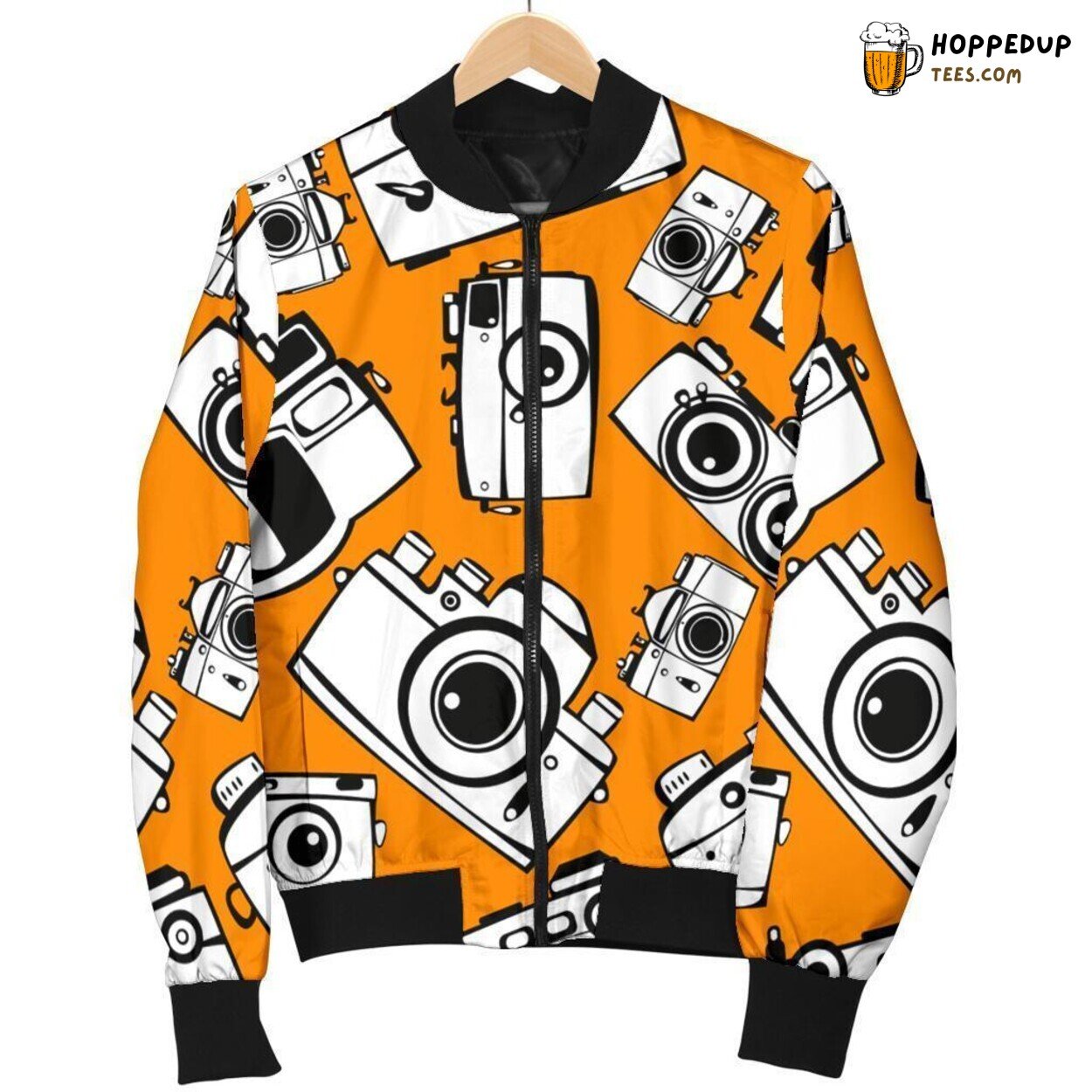 Captured Moments Camera Design Men’s Bomber Jacket Unique Pattern Essence Captured Moments Camera Design Men’s Bomber Jacket Unique Pattern Essence