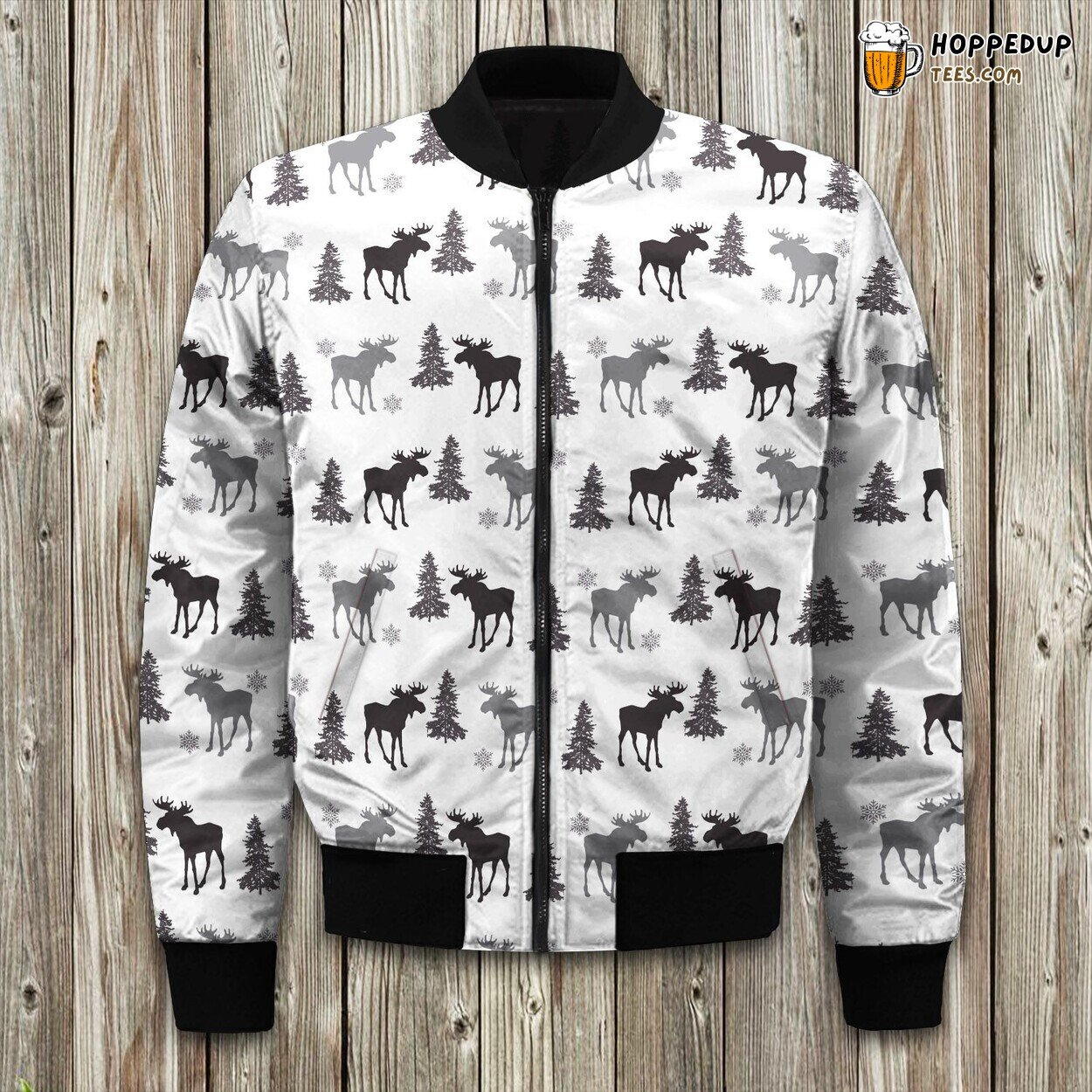 Carbon Loft Rosal Wilderness Moose Bomber Jacket
