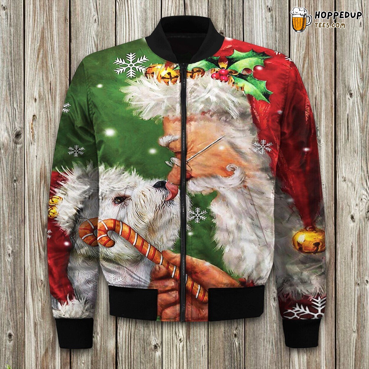Cardinal’s Serenade Winter Bomber Jacket Tailored Unique Elegance Precision Craft