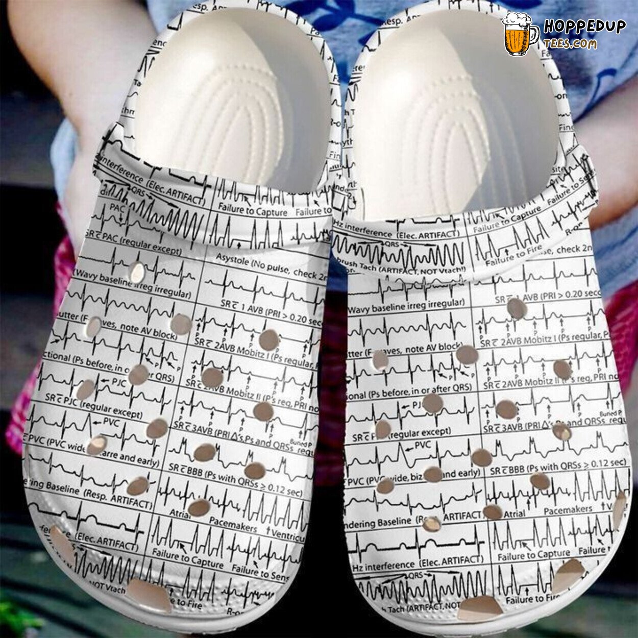 Cardiologist Love Themed Unique Comfortable Classic Clogs Shoes Design
