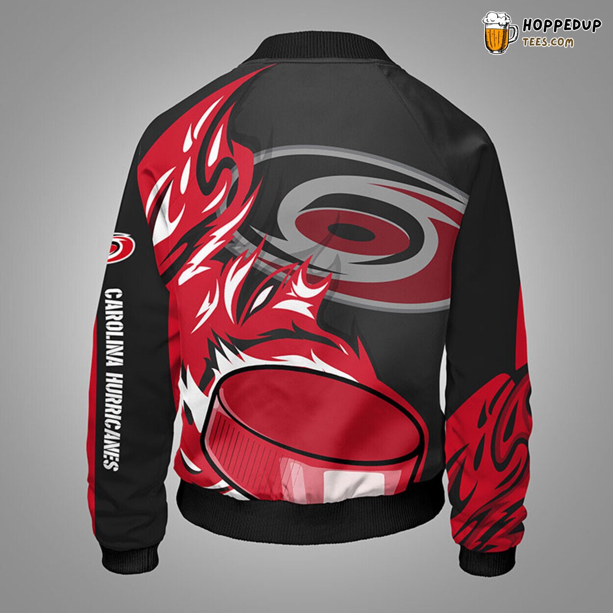 Carolina Hurricanes NHL Red Distinct Bomber Jacket Unique Stylish Look