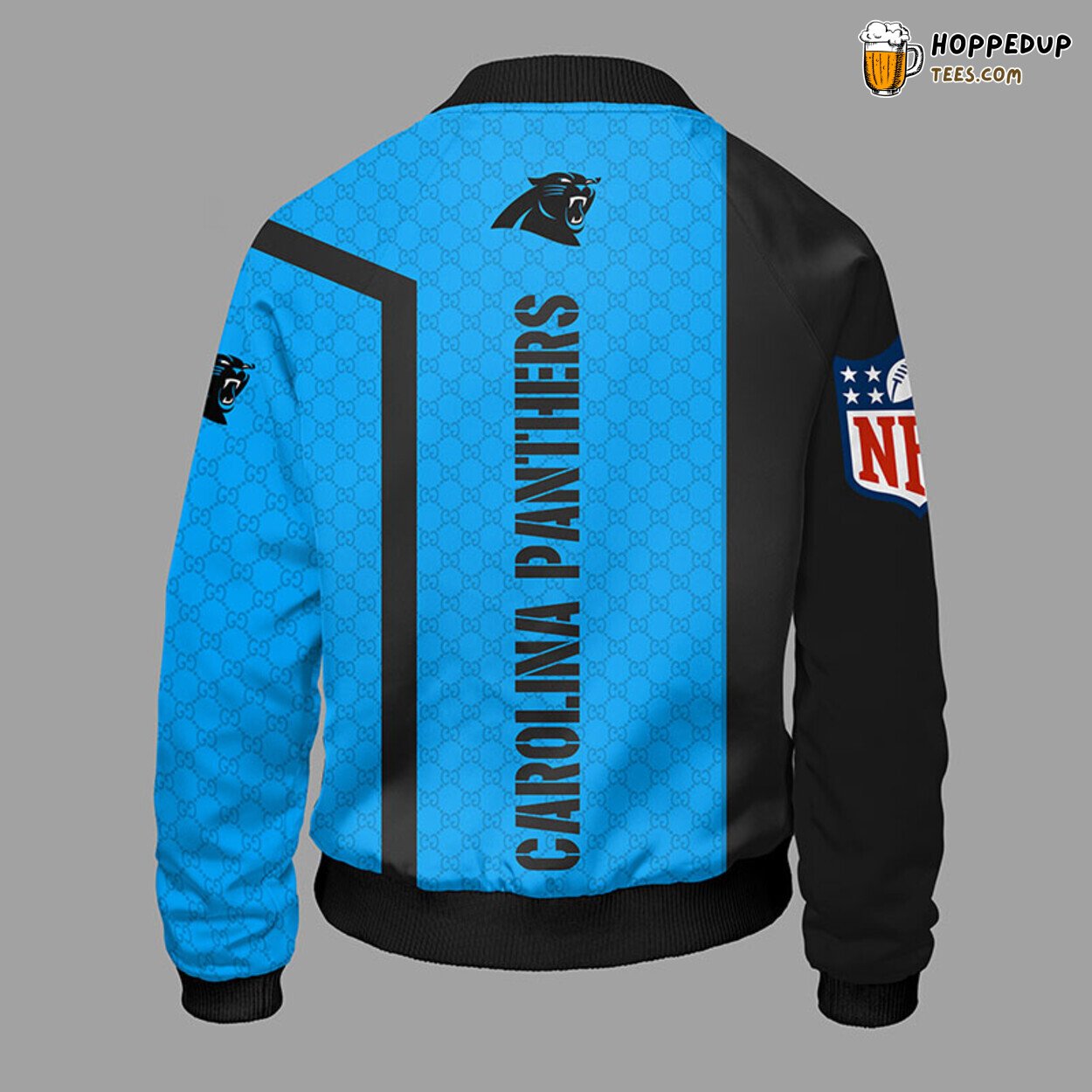 Carolina Panthers NFL Blue Bomber Jacket Unique Stylish Design
