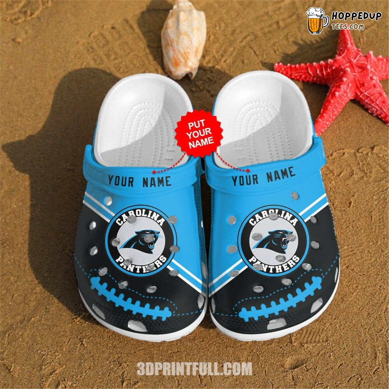 Carolina Panthers Personalized NFL Fans Comfortable Unique Clog Shoes