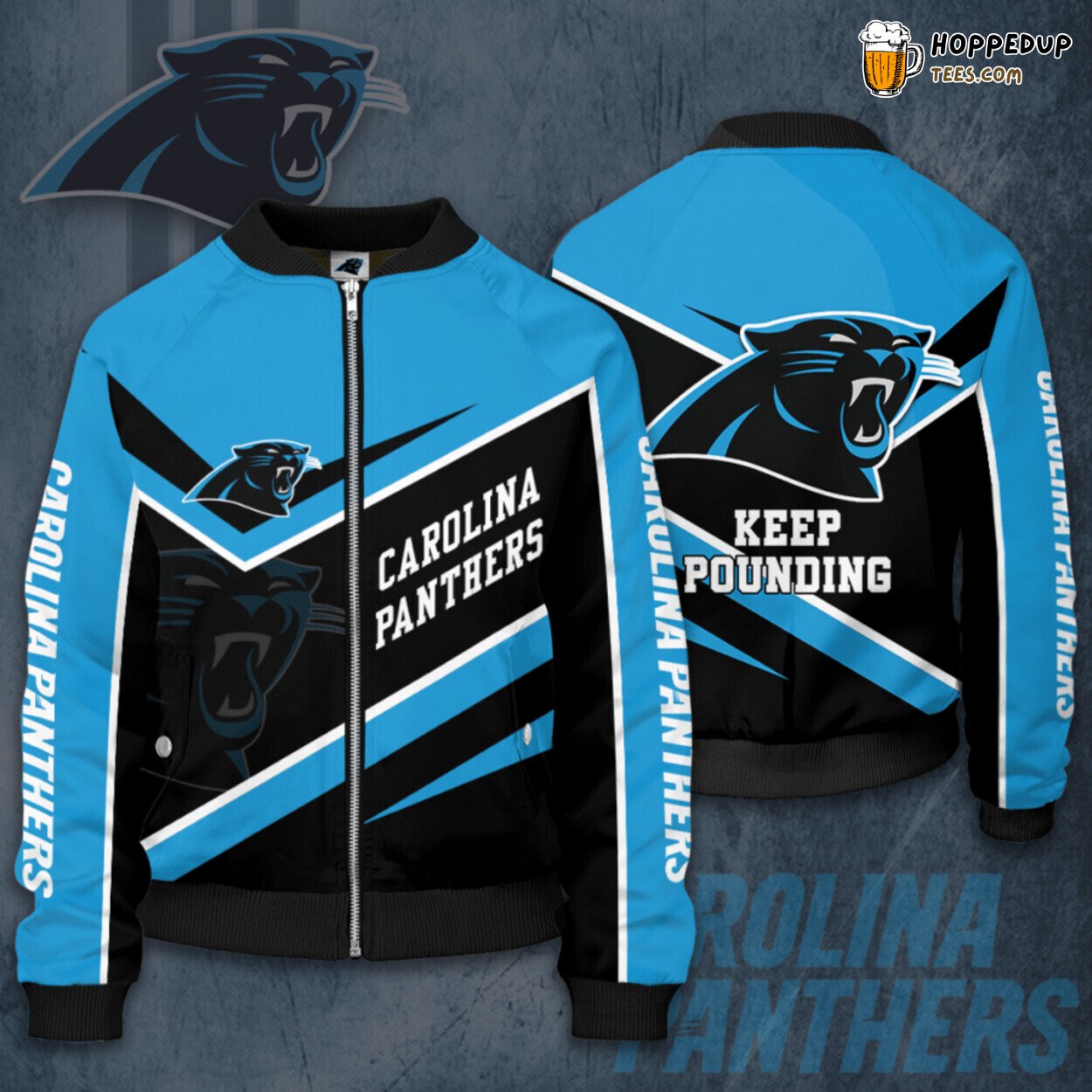 Carolina Panthers Signature CP Bomber Jacket Elite Football Fan Choice