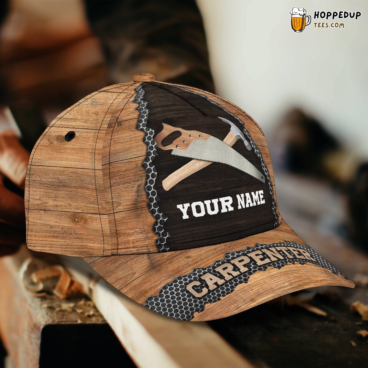 Carpenter Classic 3D Cap Personalized Name Unique Premium Edition Design
