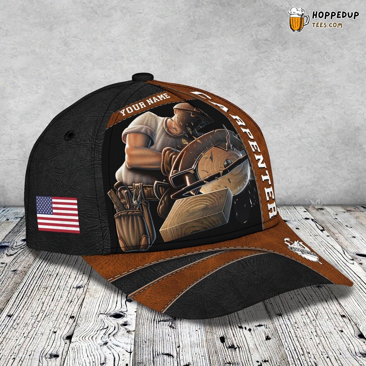 Carpenter Design Classic 3D Cap Unique Premium Edition Authentic Look