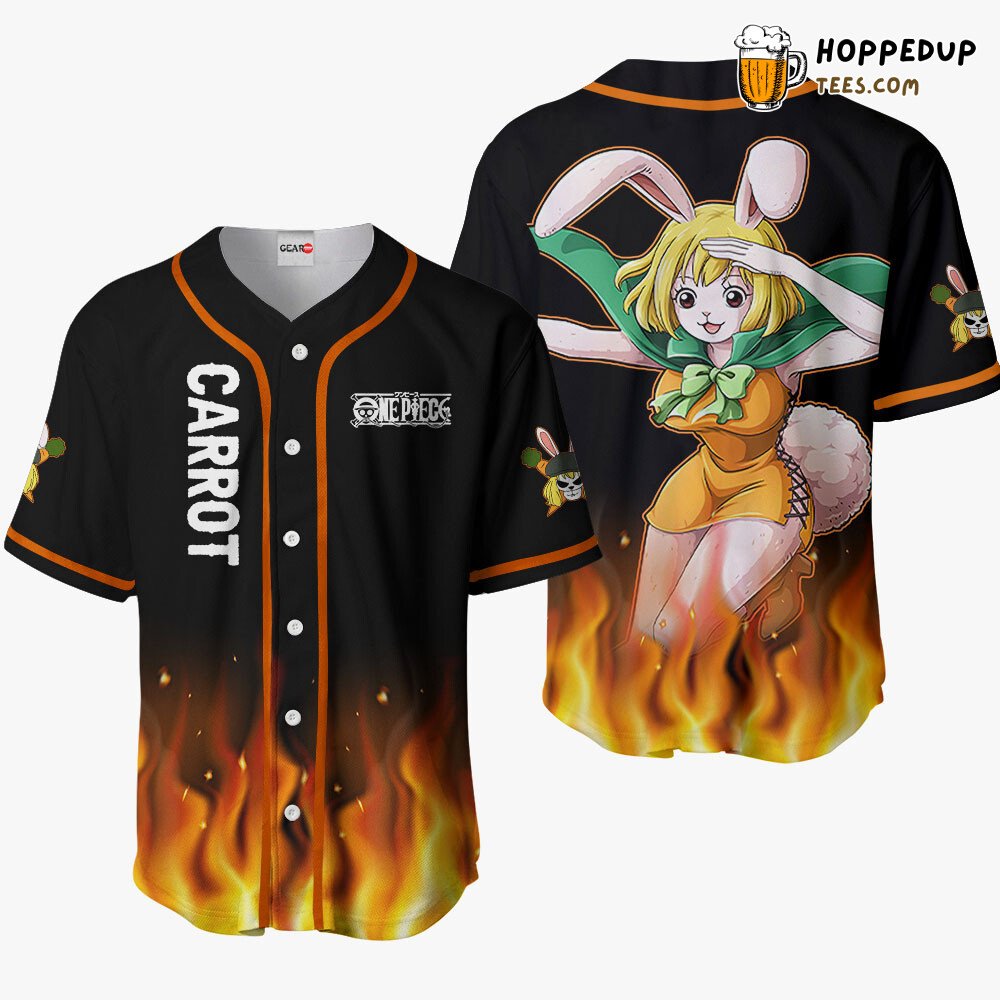 Carrot Distinctive OP Edition Design Baseball Jersey Unique Collection