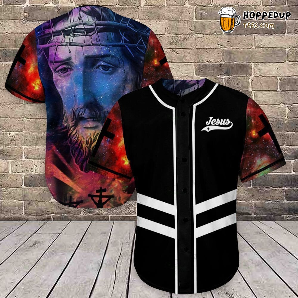Casual Jesus Inspired Faith Baseball Jersey Team Sportswear