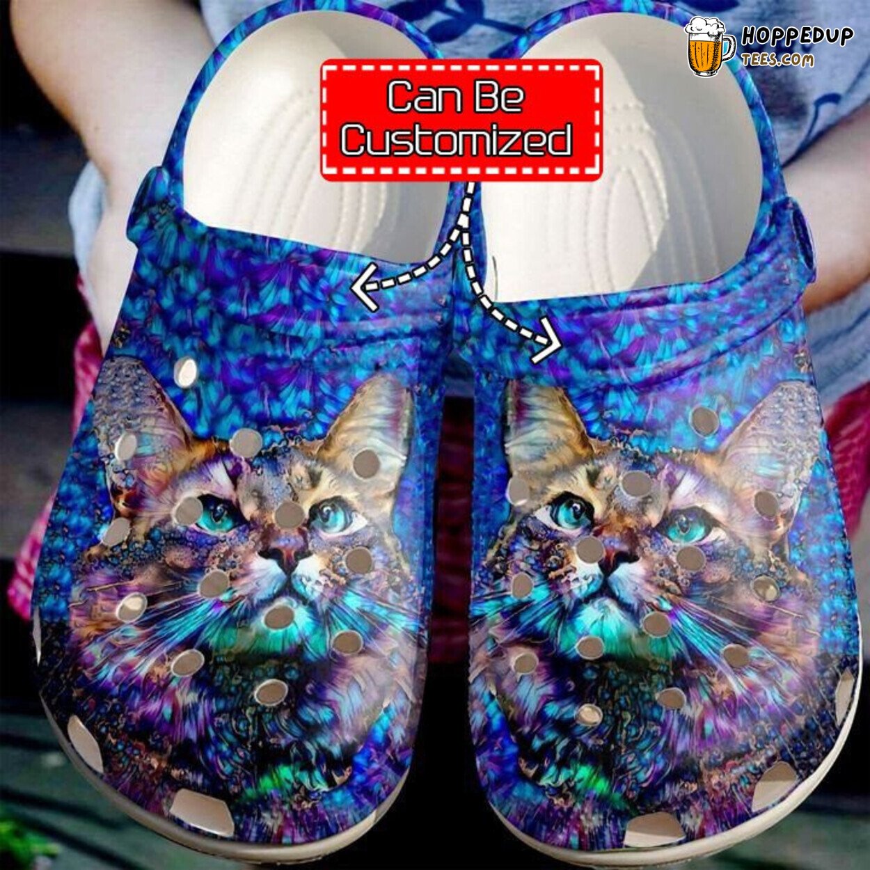 Cat Marine Personalized Design Comfortable Clogs Feline Inspired Shoes