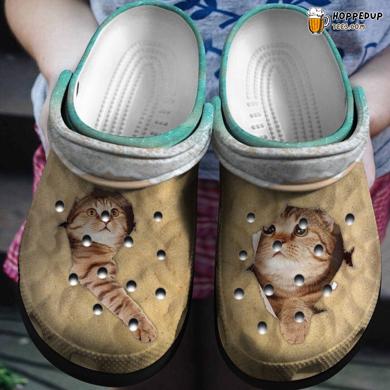 Cat With Soft Shape Bed Playful Cat Themed Comfortable Clog Shoes