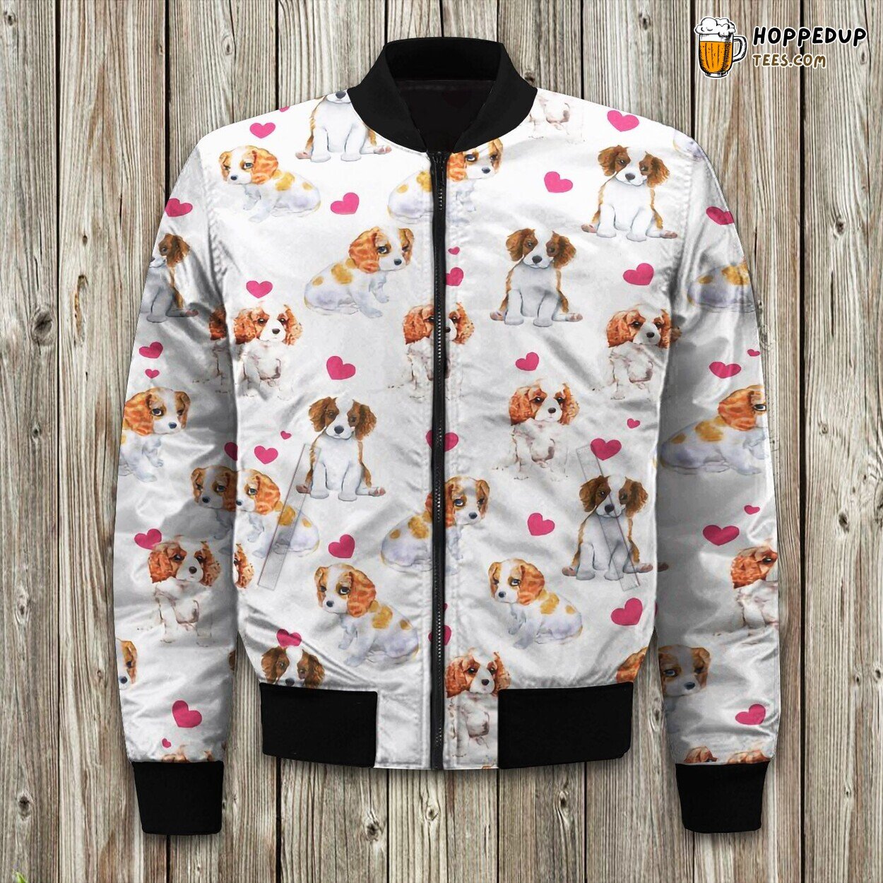 Cavalier King Charles Spaniel Mom Bomber Jacket