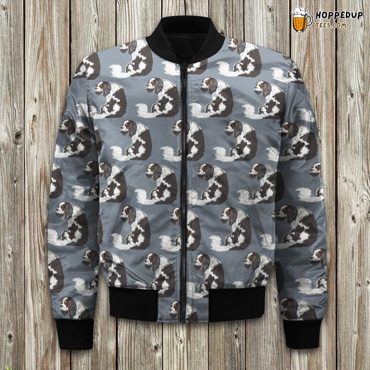 Cavalier King Charles Winter Bomber Jacket Tailored Edition Unique Fit