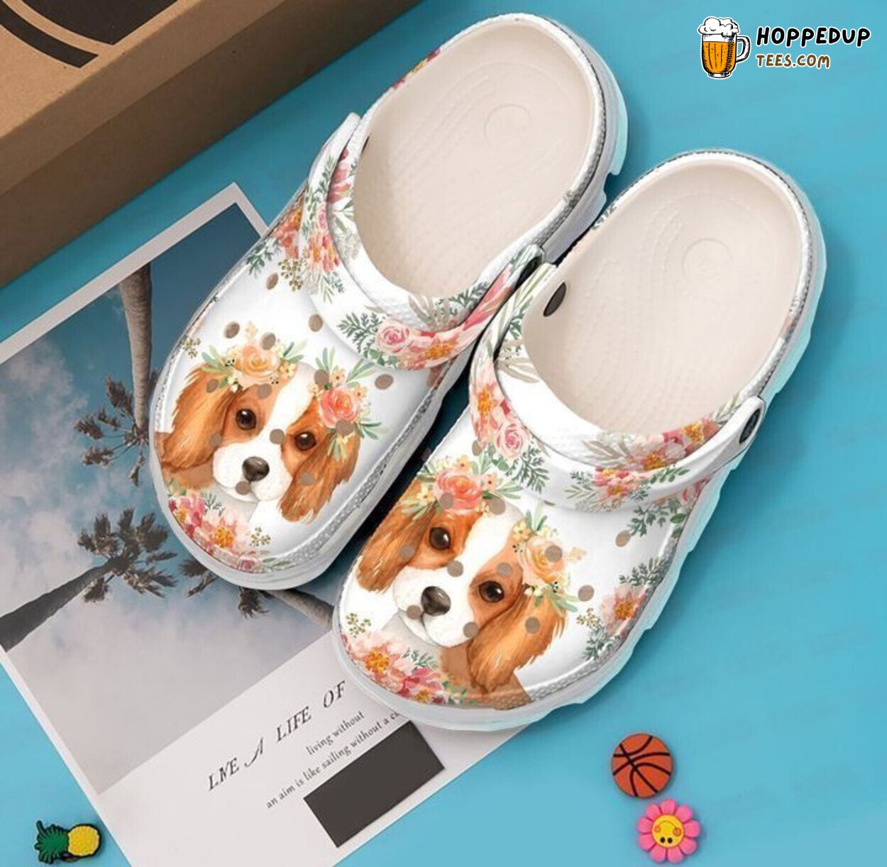 Cavalier King Spaniel Baby Classic Comfortable Unique Design Clogs