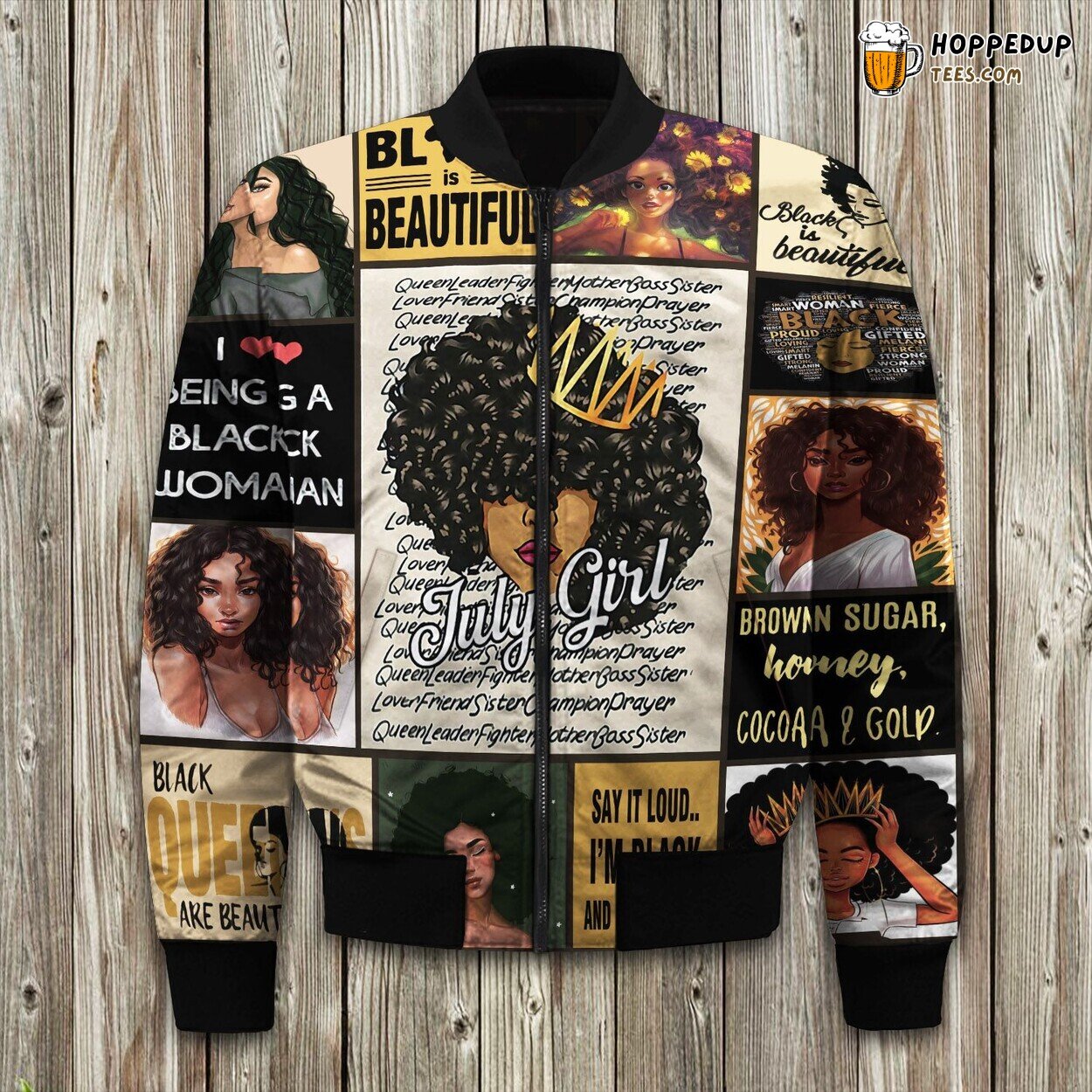 Cavalier King Styled Winter Bomber Jacket Luxurious Padding Warmth Protection