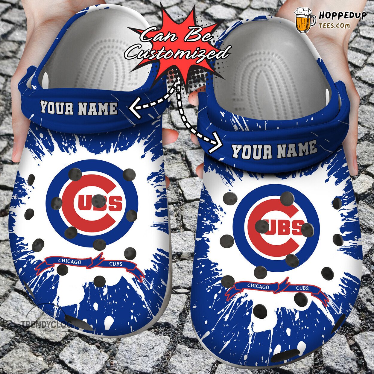 CCubs Team Personalized Baseball Clog Shoes Comfort and Style Unique