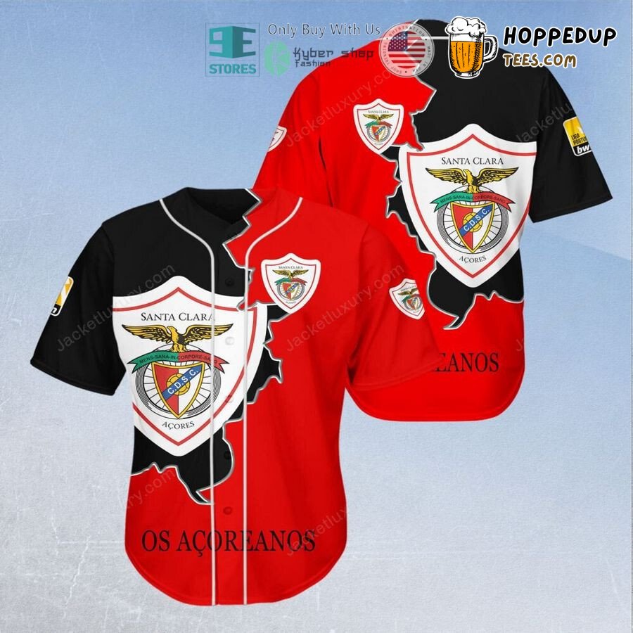 CD Santa Clara Red Black Baseball Jersey Unisex Shirt