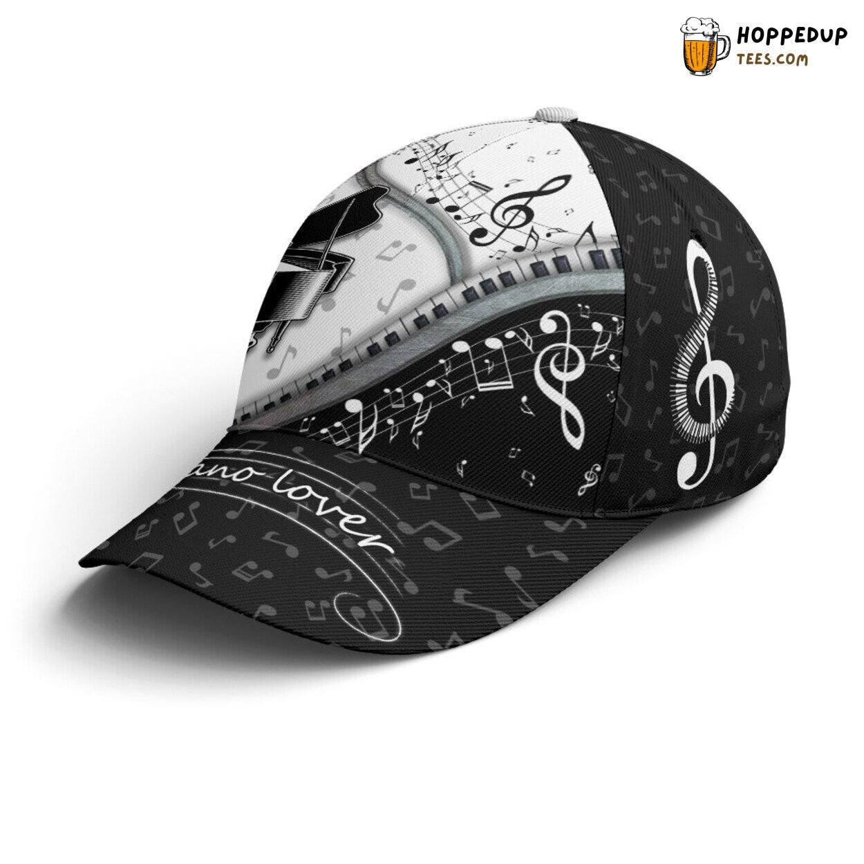 Celebrate Music Piano Rhythm Note Unique Baseball Cap Design