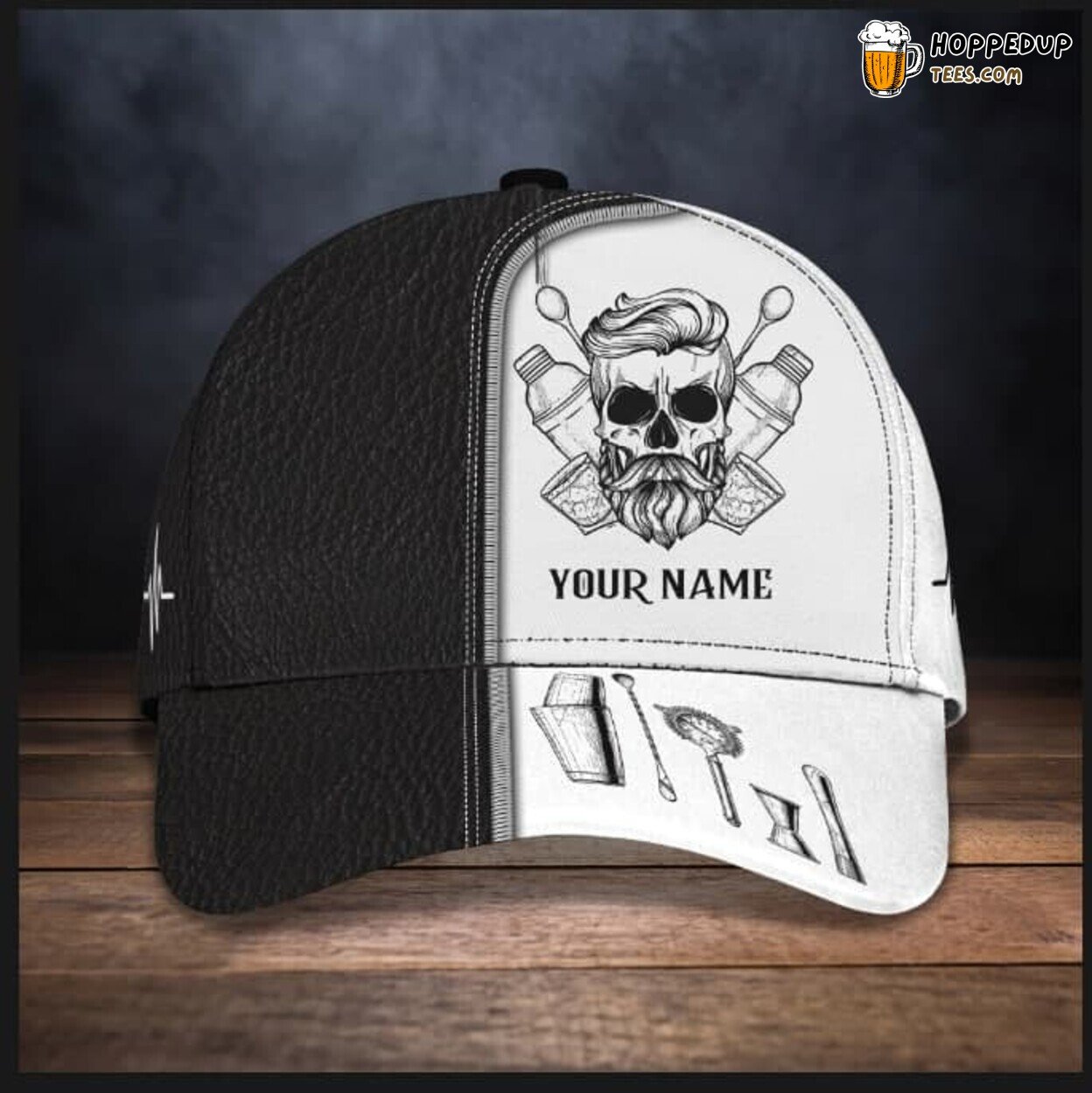 Celebrate the Craft of Bartending Personalized 3D Classic Cap Dedication