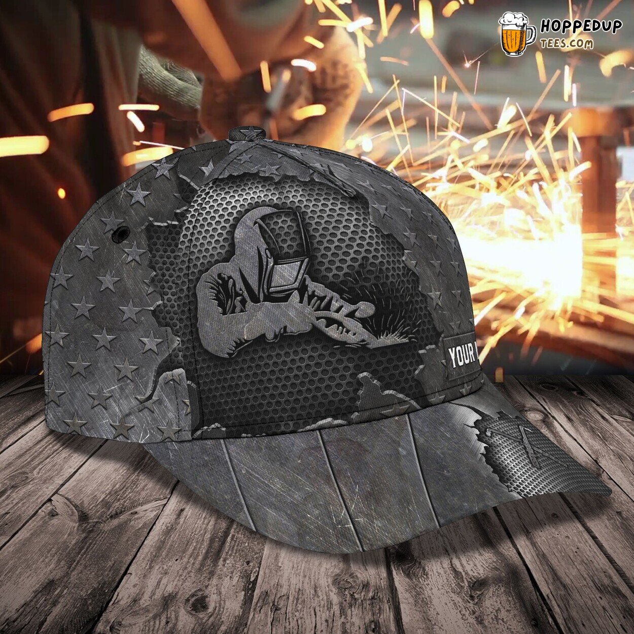 Celebrate the Craft of Welding Personalized 3D Classic Cap Journey