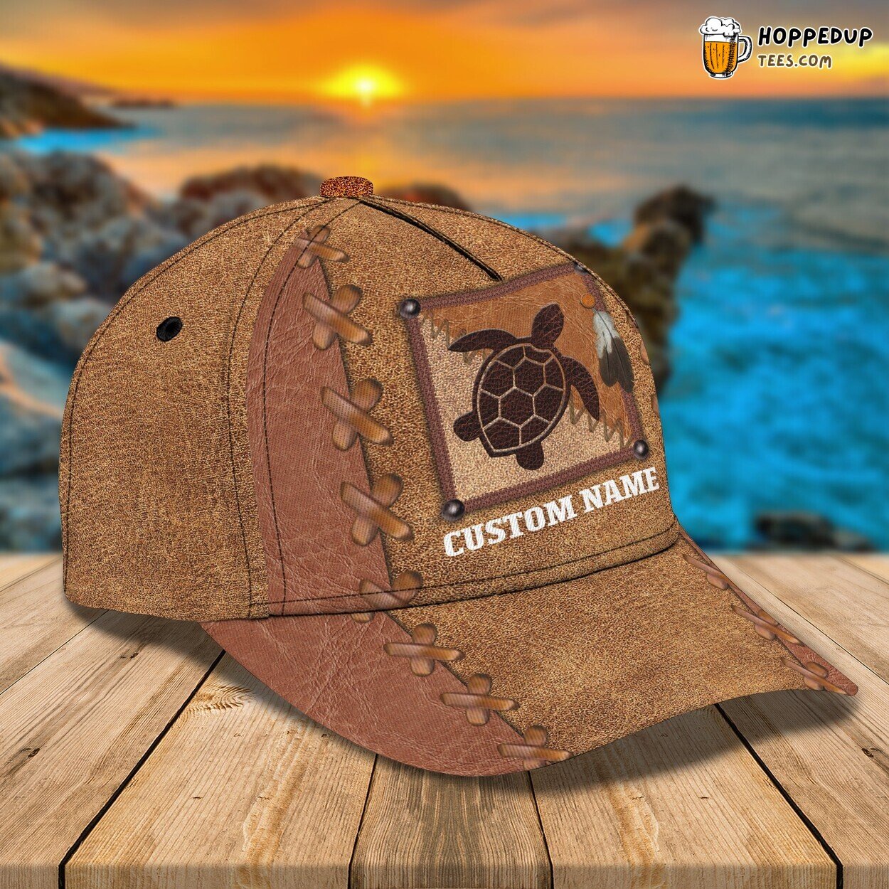 Celebrate the Turtle 3D Classic Cap Personalized Name Enthusiast Edition