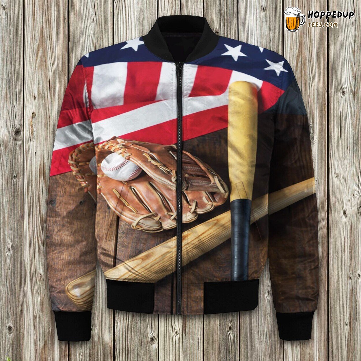 Celebrating America’s Pastime Winter Baseball Bomber Jacket Series