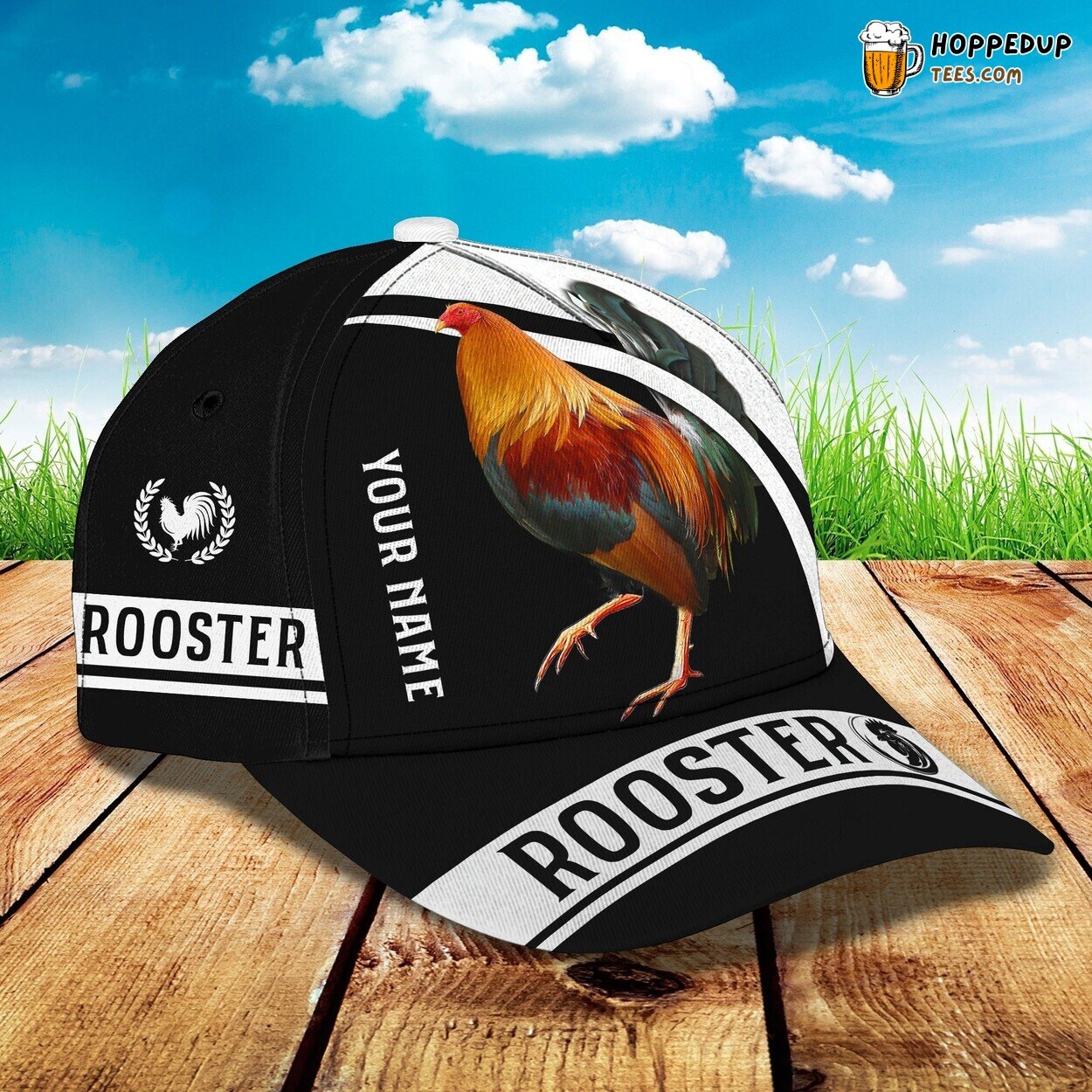 Celebrating Rooters 3D Classic Cap Personalized Unique Name Trend
