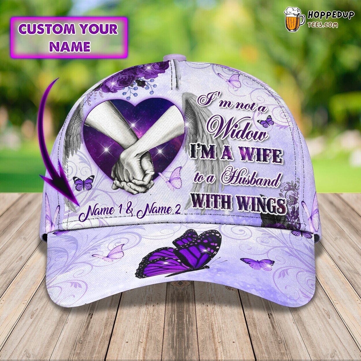 Celebrating Strength Not a Widow 3D Classic Cap Personalized Design