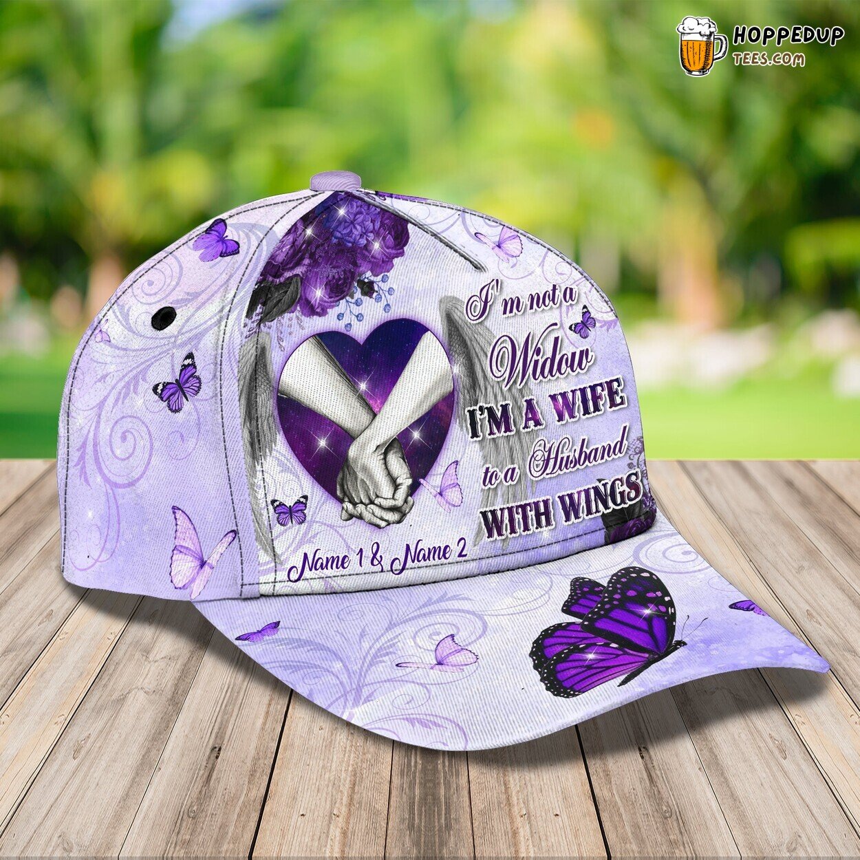 Celebrating Strength Not a Widow 3D Classic Cap Personalized Design