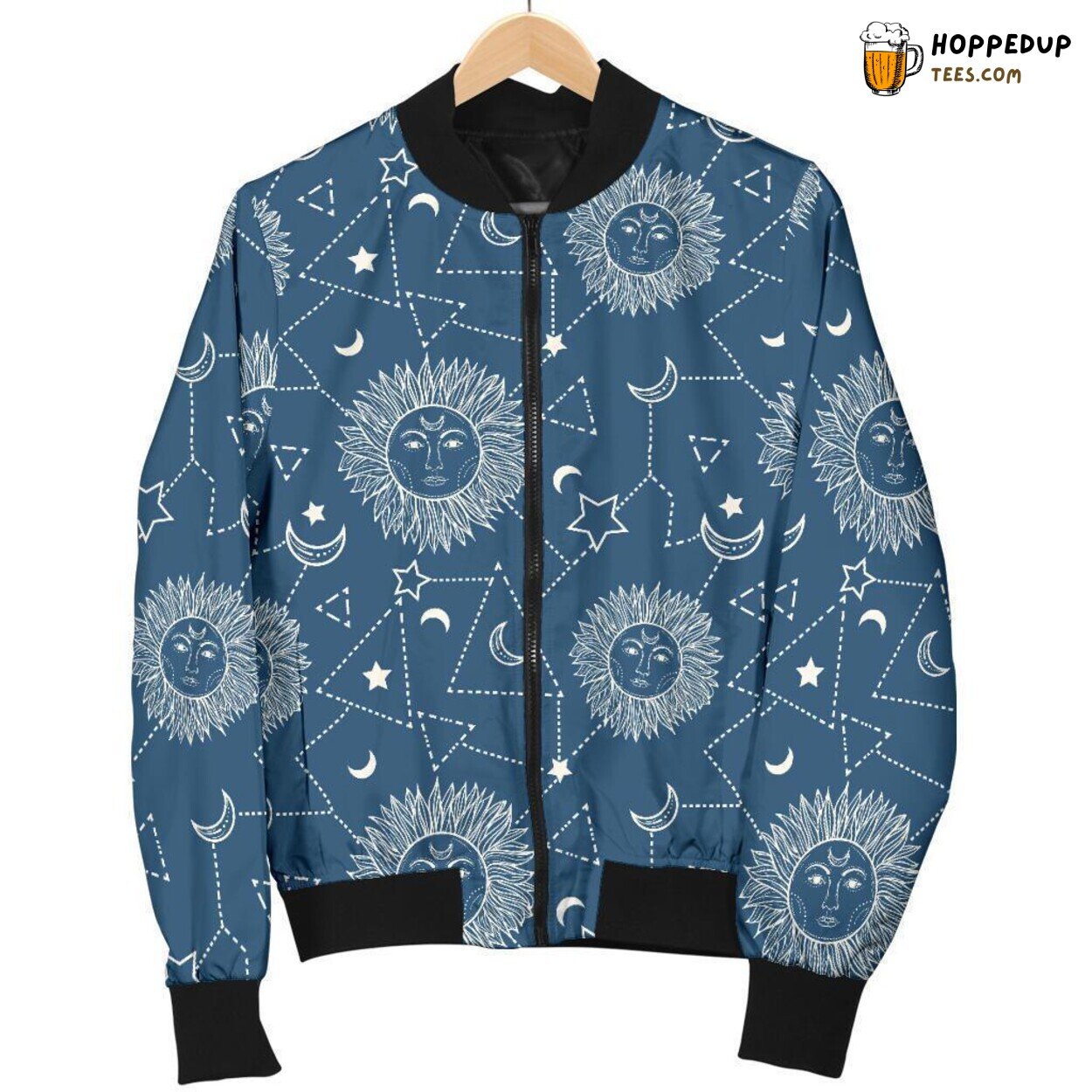 Celestial Skies Tribute Men’s Bomber Jacket Unique Essence Pattern Design Celestial Skies Tribute Men’s Bomber Jacket Unique Essence Pattern Design