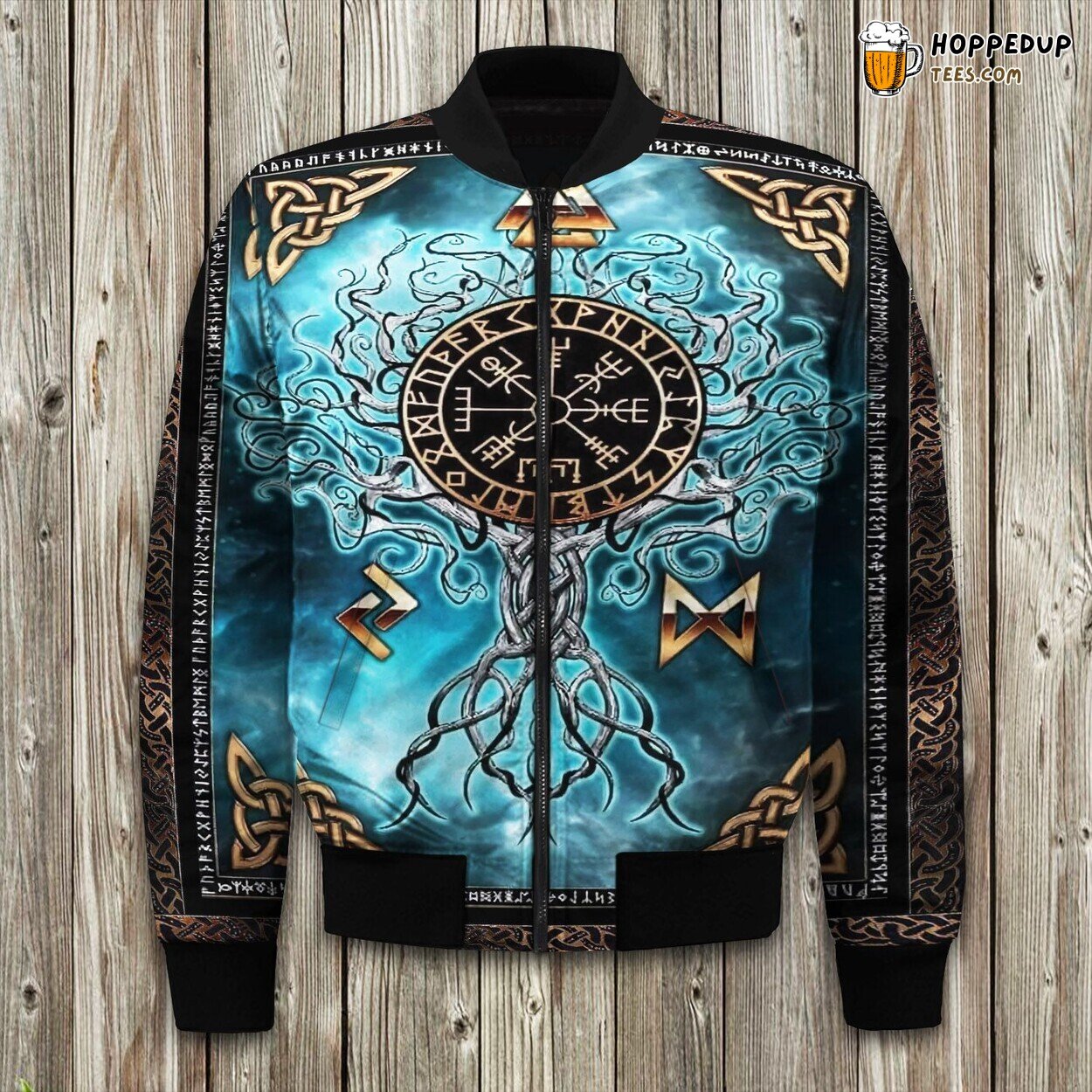 Celtic Tree Of Life An Bomber Jacket