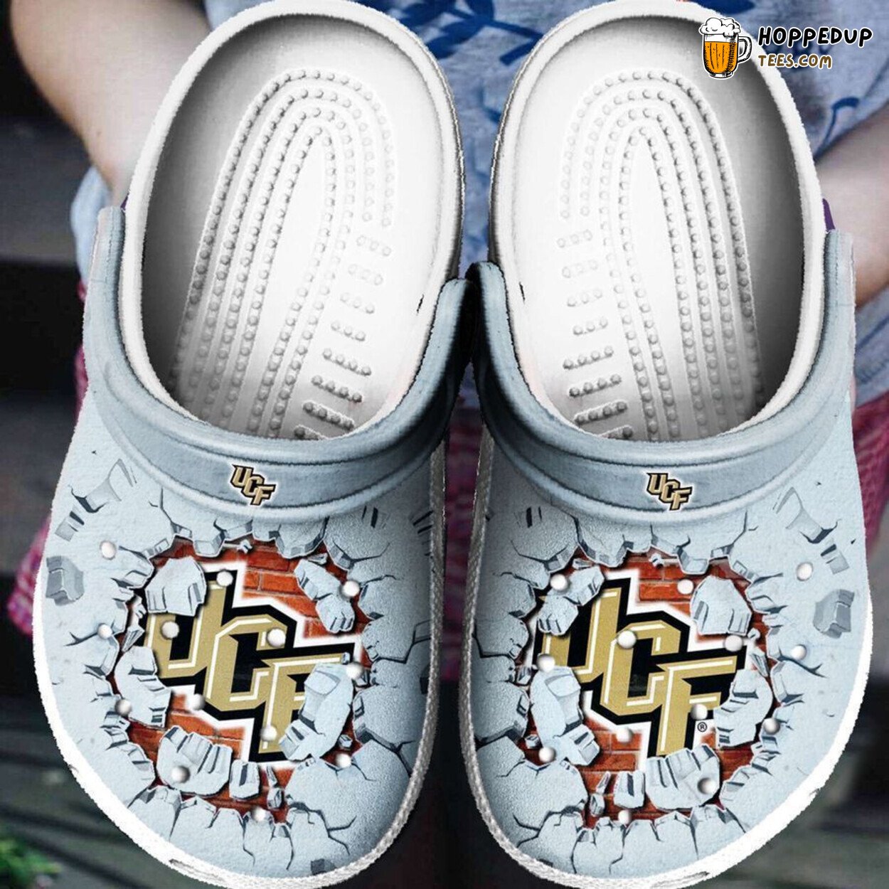 Central Florida Knights Tide Theme Comfortable Clog Shoes Unique Footwear